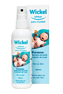 Productos Wickel para evitar la dermatitis